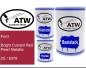Preview: Ford, Bright Currant Red Pearl Metallic, 2S / 6378: 500ml Lackdose + 500ml Klarlack + 250ml Härter - Set, von ATW Autoteile West.
